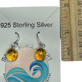 Baltic Amber Solid 925 Sterling Silver Earrings