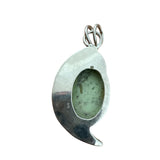 Lemon Chrysoprase Solid 925 Sterling Silver Pendant