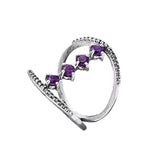 Amethyst Solid 925 Sterling Silver Ring