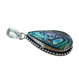 Abalone Solid 925 Sterling Silver Pendant