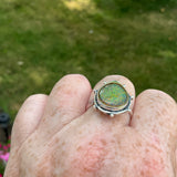 Monarch Opal Solid 925 Sterling Silver Ring 9.5