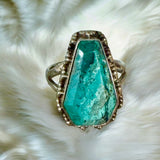 Chrysocolla Solid 925 Sterling Silver Solid 925 Sterling Silver Ring 8