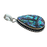 Abalone Solid 925 Sterling Silver Pendant