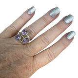 Amethyst Solid 925 Sterling Silver Ring 7