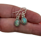 Ethiopian Opal Solid 925 Sterling Silver Earrings