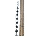 Black Onyx Solid 925 Sterling Silver Bracelet