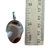 Mookaite Jasper Solid 925 Sterling Silver Pendant