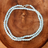 Opalite 4 mm Beaded Necklace