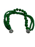 Green Onyx Magnetic Beaded Bracelet
