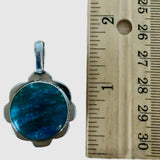 Chrysocolla Solid 925 Sterling Silver Pendant