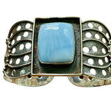 Owyhee Opal Solid 925 Sterling Silver Cuff Bracelet