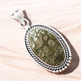 Pyrite Solid 925 Sterling Silver Pendant