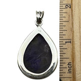 Charoite Solid 925 Sterling Silver Pendant