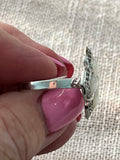 Mother of Pearl Solid 925 Sterling Silver Ring