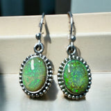 Monarch Opal Solid 925 Sterling Silver Earrings