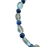 Blue Quartz & Lapis Bracelet