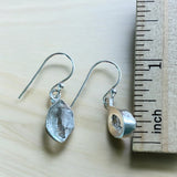 Herkimer Diamond Solid 925 Sterling Silver Earrings