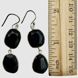 Blue Sandstone Solid 925 Sterling Silver Earrings