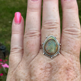 Monarch Opal Solid 925 Sterling Silver Ring 9.5