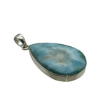 Larimar Solid 925 Sterling Silver Pendant