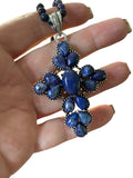 CROSS Blue Lapis lazuli Pendant Necklace