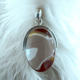 Mookaite Jasper Solid 925 Sterling Silver Pendant