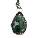 Eilat & African Turquoise Pendant Necklace