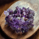 Amethyst Chip bead Bracelet