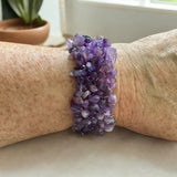 Amethyst Chip bead Bracelet