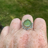 Monarch Opal Solid 925 Sterling Silver Ring 9.5