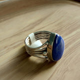 Blue Lapis Solid 925 Sterling Silver Ring