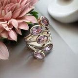 Amethyst Solid 925 Sterling Silver Ring 7