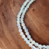 Opalite 4 mm Beaded Necklace