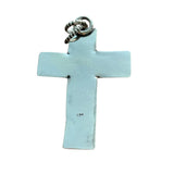 CROSS Scheelite Solid 925 Sterling Silver Pendant