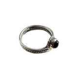 Black Onyx Solid 925 Sterling Silver Ring