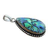 Abalone Solid 925 Sterling Silver Pendant