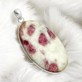 Cinnabar Solid 925 Sterling Silver Pendant