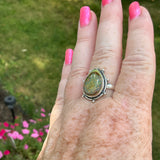 Monarch Opal Solid 925 Sterling Silver Ring 9.5