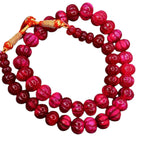 Ruby Beaded Necklace