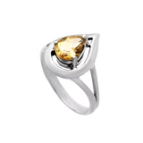 Citrine Solid 925 Sterling Silver Ring