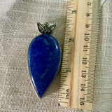 Blue Lapis Solid 925 Sterling Silver Pendant