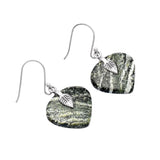 Chrysotile Solid 925 Sterling Silver Earrings