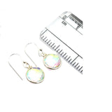 Mercury Topaz Solid 925 Sterling Silver Earrings