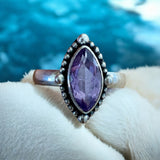 Amethyst Solid 925 Sterling Silver Ring