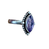 Amethyst Solid 925 Sterling Silver Ring