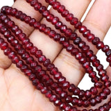 Garnet Beaded Necklace