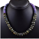 Labradorite & Iolite Beaded Necklace